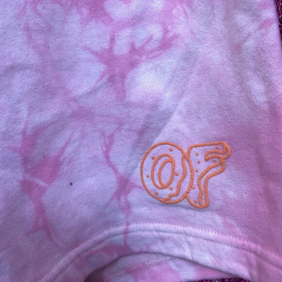 Odd Future Pink Tie-Dye Sweat Shorts XL - Picture 2 of 4